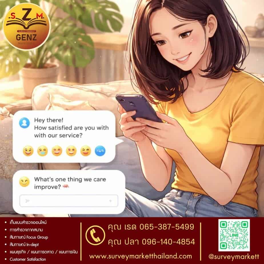 Survey ที่เป็นเหมือนบทสนทนา: เมื่อแบบสอบถามไม่จำเป็นต้องเป็นทางการเสมอไป